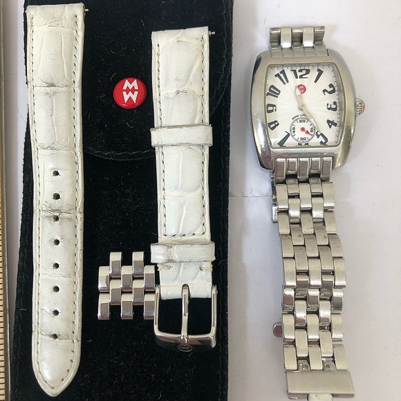 🔴❤️Authentic MICHELE Sterling Silver Watch 🔴❤️ - Picture 5 of 14